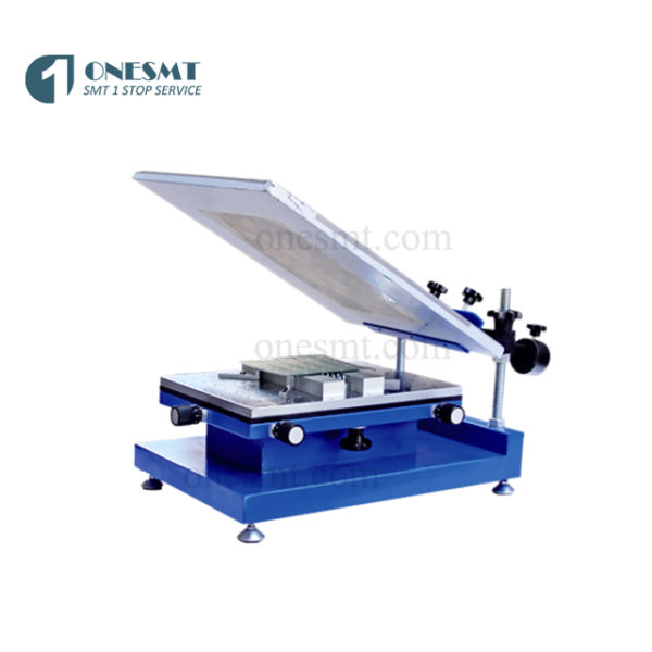 Manual solder paste printer