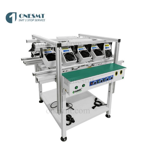 PCB conveyor with fan