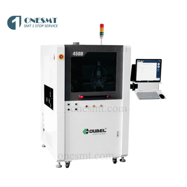 Two-axis online selective conformal coating machine