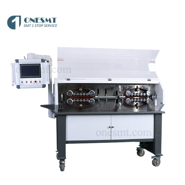 Automatic thick wire cutting stripping machine