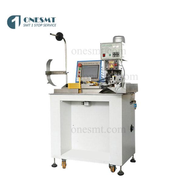 Cable cut strip crimp machine