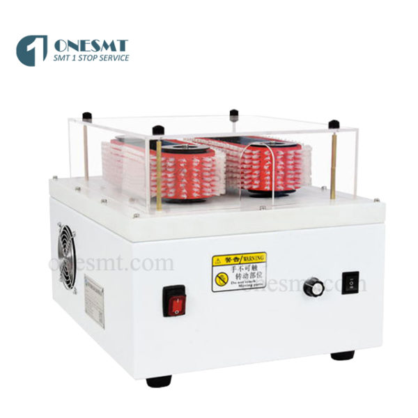Wire split and brush machine