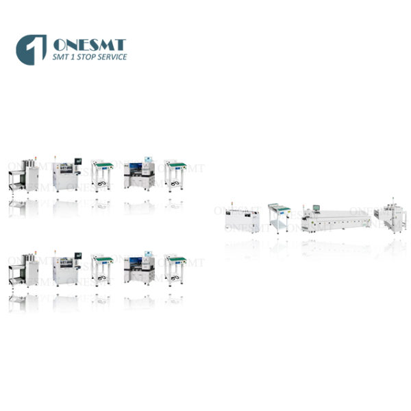Auto SMT Production Line(2 in 1 dual rails reflow oven)