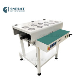 Two Section PCB Conveyor With Cooling Fan