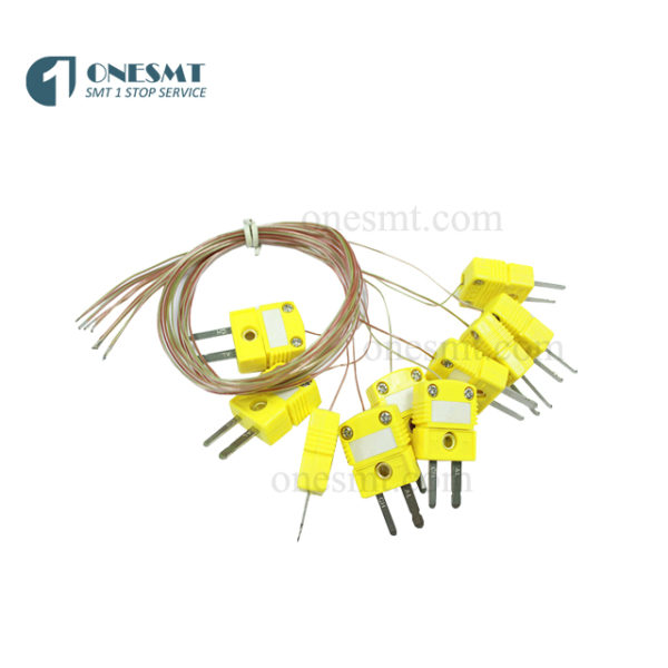 Reflow oven temperature test line